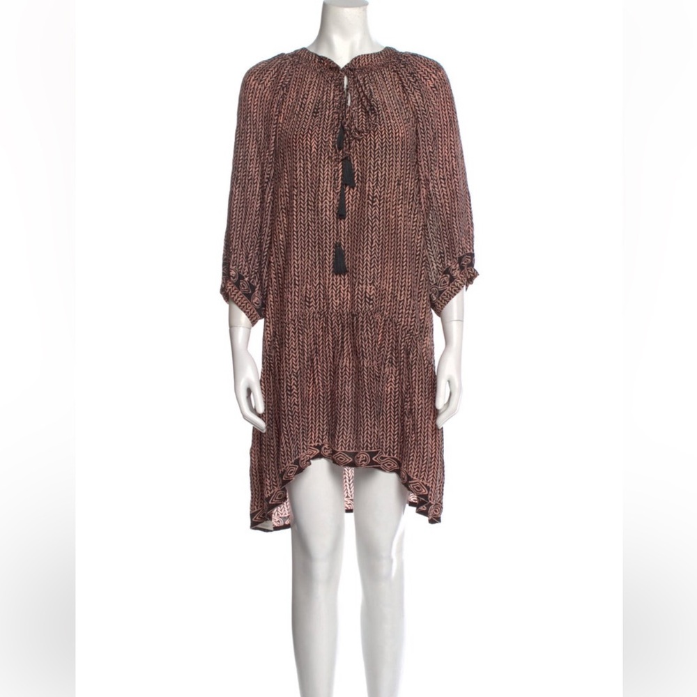 Natalie Martin Silk Mini Dress